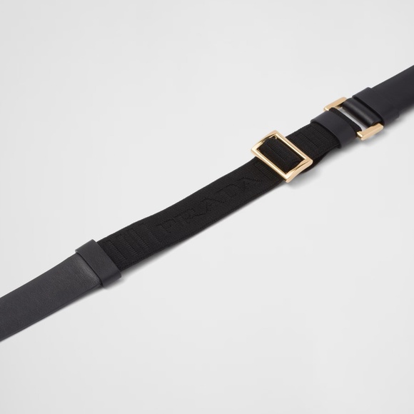 Belt Prada Black Women’s belt. size 85. Adjustable. NWT - Picture 3 of 15
